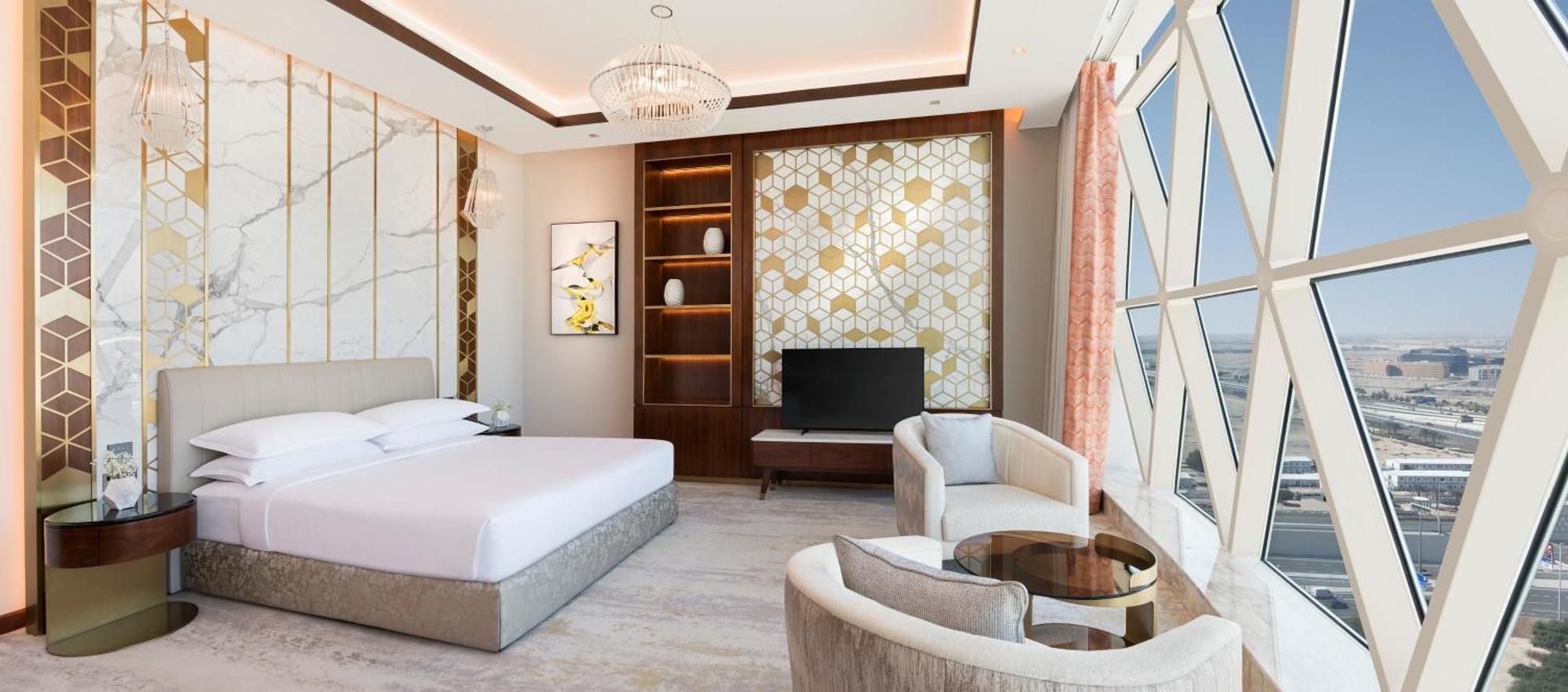 Velero Hotel Doha Lusail 外观 照片 A bedroom at the hotel
