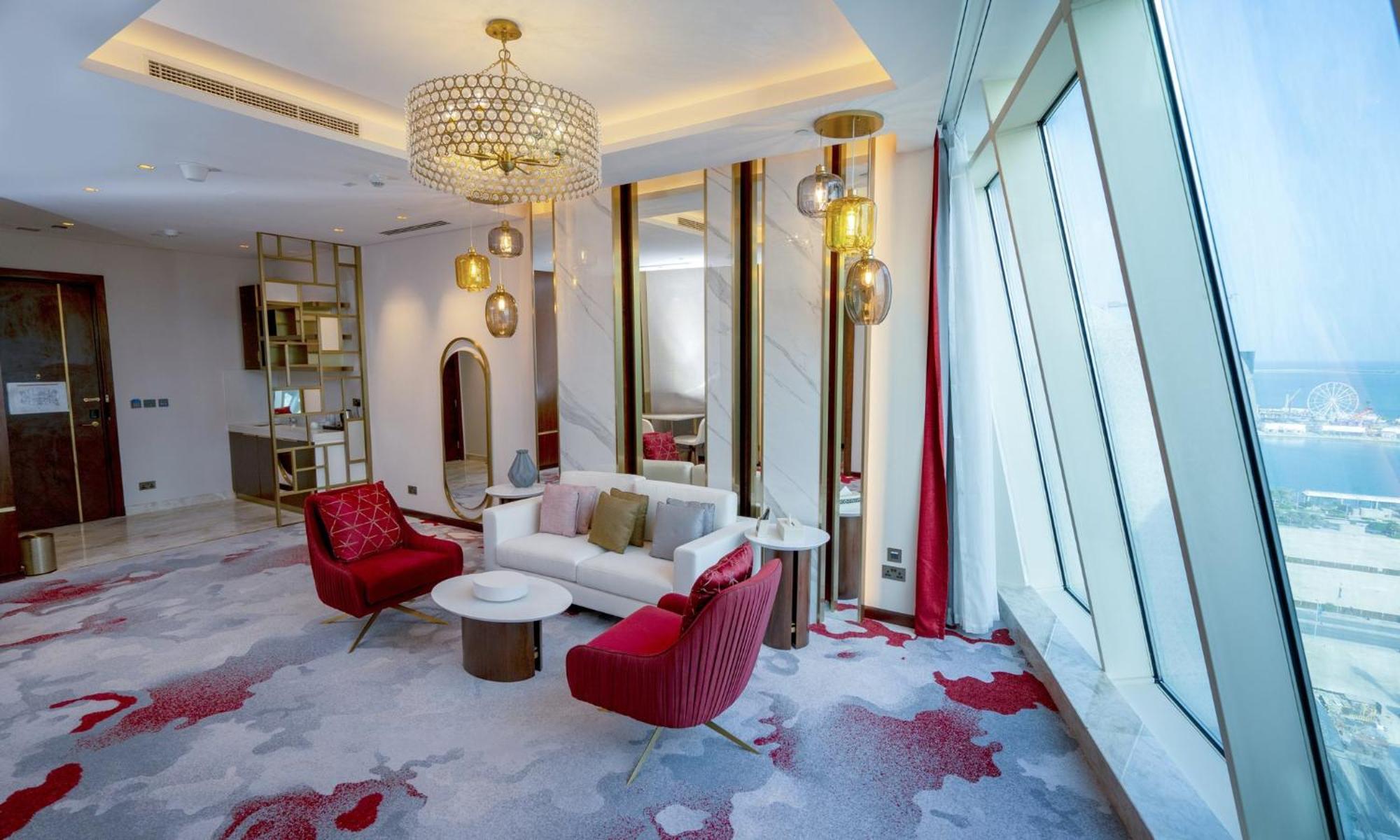 Velero Hotel Doha Lusail 外观 照片 A suite at the hotel
