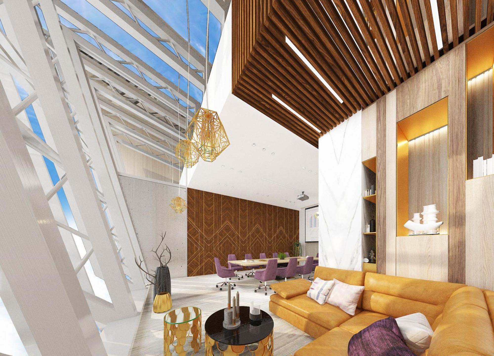 Velero Hotel Doha Lusail 外观 照片 Interior of the Sky Loft